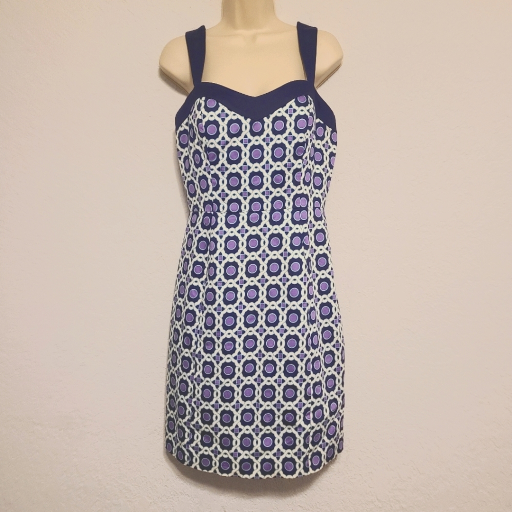 Camille La Vie Geometric Dress Size 6